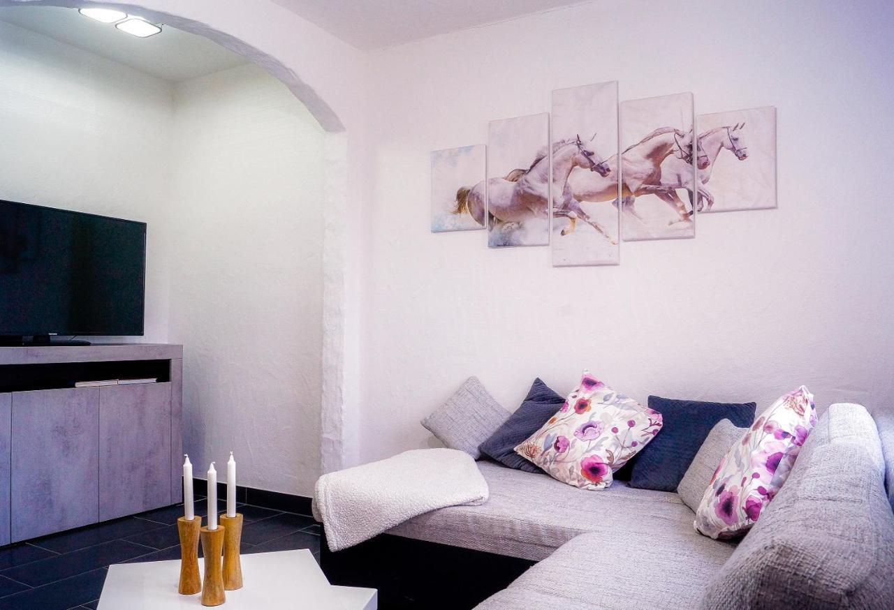 Moderne Ferienwohnung Black Beauty Auf Idyllischem Reiterhof Naehe Burg Eltz Munstermaifeld Luaran gambar