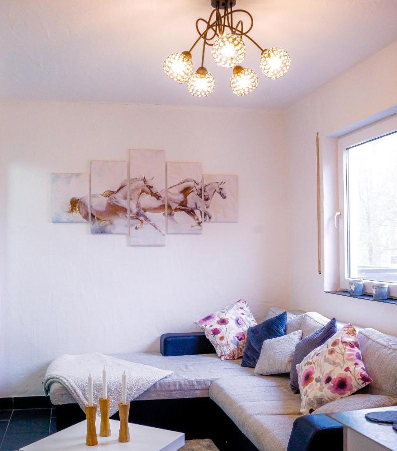 Moderne Ferienwohnung Black Beauty Auf Idyllischem Reiterhof Naehe Burg Eltz Munstermaifeld Luaran gambar